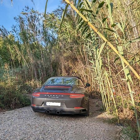 Cooltainer Retreat: Sustainable Coastal Forest Tiny House Near Barcelona カステルデフェルス エクステリア 写真